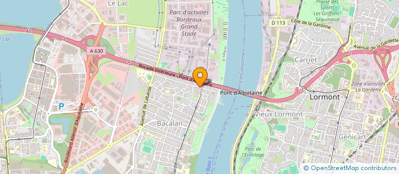 localisation de l'entreprise MONSIEUR GEORGES DEMETER  BORDEAUX