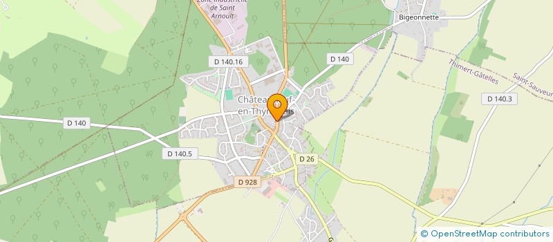 localisation de l'entreprise MONSIEUR GEORGES DENIS à CHATEAUNEUF-EN-THYMERAIS