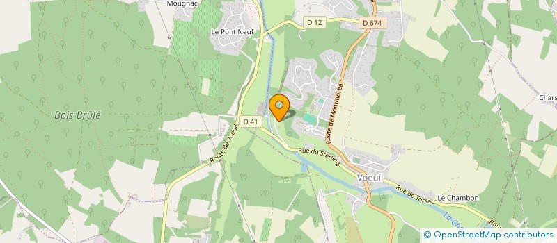 localisation de l'entreprise MONSIEUR GEORGES DESCHAMPS à VOEUIL-ET-GIGET