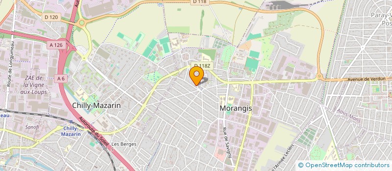 localisation de l'entreprise MONSIEUR GEORGES DEURIENDT à MORANGIS