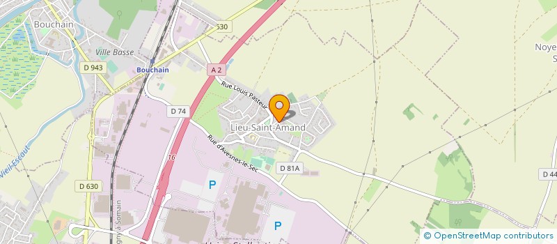 localisation de l'entreprise MONSIEUR GEORGES DHAUSSY à LIEU-SAINT-AMAND