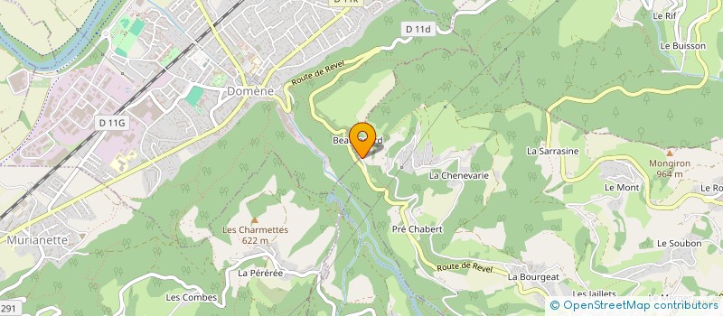 localisation de l'entreprise MONSIEUR GEORGES DI PAOLO  REVEL