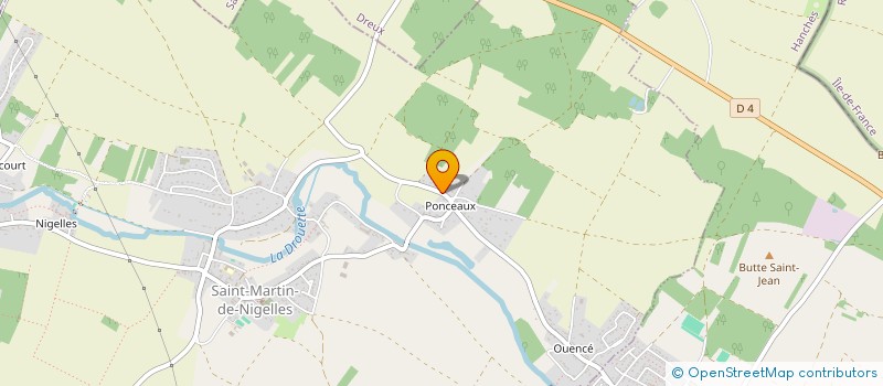 localisation de l'entreprise MONSIEUR GEORGES DIANT à SAINT-MARTIN-DE-NIGELLES