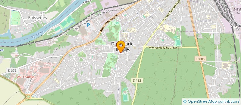localisation de l'entreprise MONSIEUR GEORGES DIOP ROGANDJI à DAMMARIE-LES-LYS