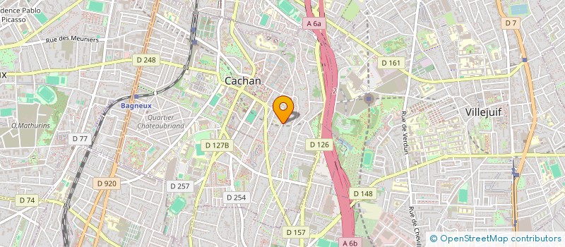 localisation de l'entreprise MONSIEUR GEORGES DJAKOV à CACHAN