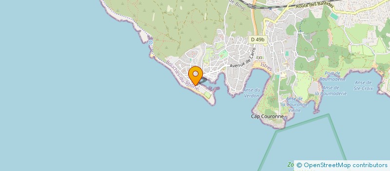 localisation de l'entreprise MONSIEUR GEORGES DOMENGE à MARTIGUES