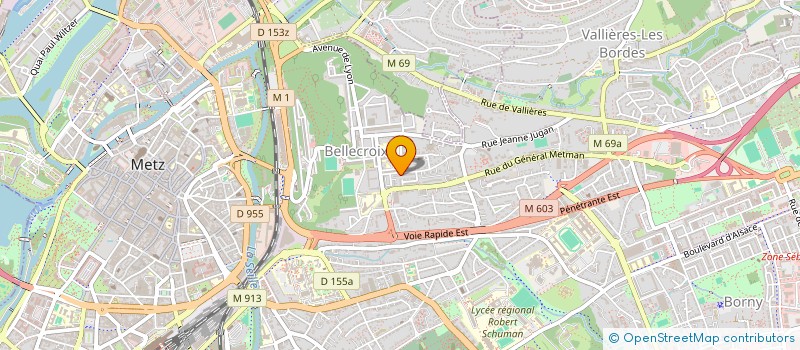 localisation de l'entreprise MONSIEUR GEORGES DONNER à METZ