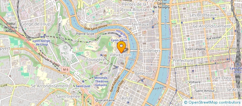 localisation de l'entreprise MONSIEUR GEORGES DOS SANTOS  LYON