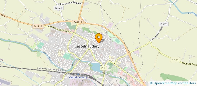 localisation de l'entreprise MONSIEUR GEORGES DOUMENC à CASTELNAUDARY