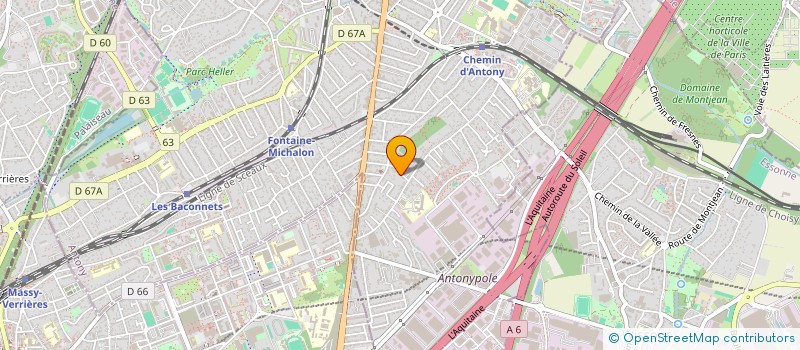 localisation de l'entreprise MONSIEUR GEORGES DREIDING à ANTONY