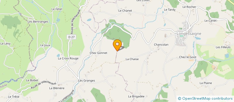 localisation de l'entreprise MONSIEUR GEORGES DRESSY  LONGESSAIGNE