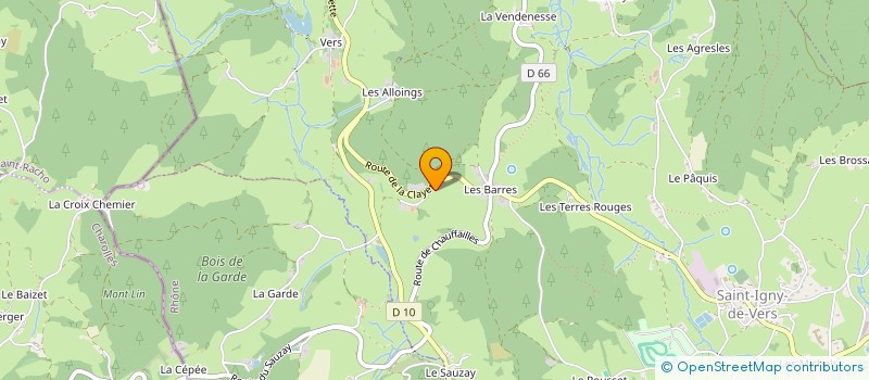 localisation de l'entreprise MONSIEUR GEORGES DUCHARNE  SAINT IGNY DE VERS