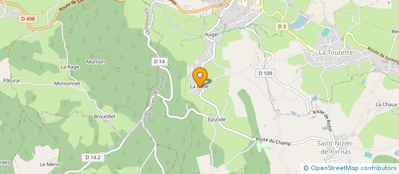 localisation de l'entreprise MONSIEUR GEORGES DUCHENE à SAINT-NIZIER-DE-FORNAS