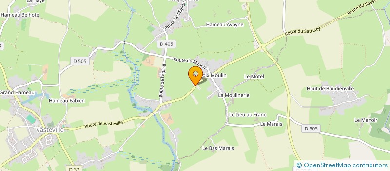 localisation de l'entreprise MONSIEUR GEORGES DUMONCEL  LA HAGUE