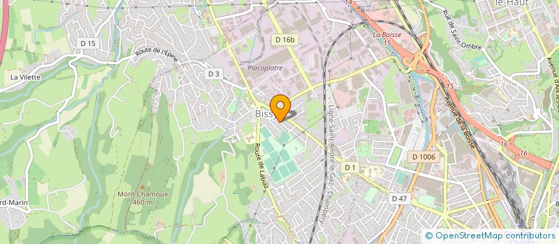 localisation de l'entreprise MONSIEUR GEORGES DUMONTEIL à CHAMBERY