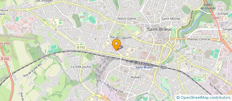 localisation de l'entreprise MONSIEUR GEORGES DURAND à SAINT-BRIEUC