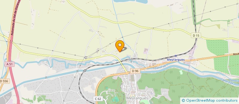 localisation de l'entreprise MONSIEUR GEORGES DURAND  MEYRARGUES