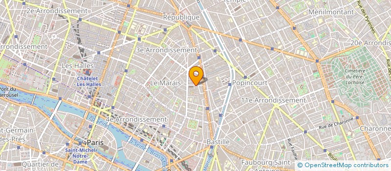 localisation de l'entreprise MONSIEUR GEORGES DUSANTER  PARIS