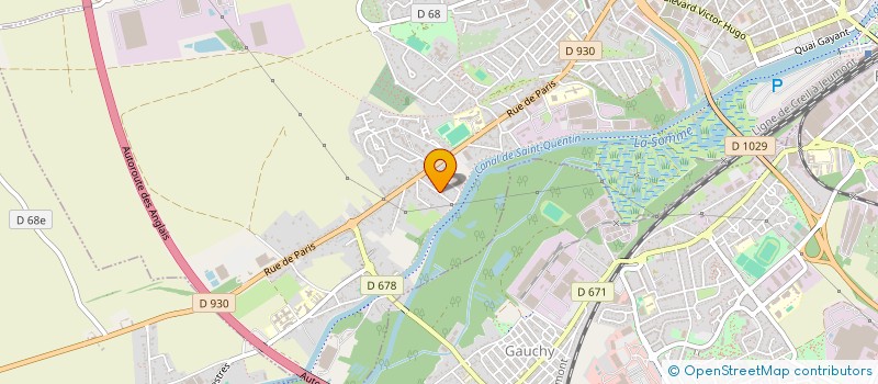 localisation de l'entreprise MONSIEUR GEORGES DUVAUX à SAINT-QUENTIN