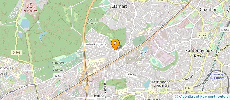 localisation de l'entreprise MONSIEUR GEORGES EL DEBES à CLAMART