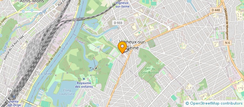 localisation de l'entreprise MONSIEUR GEORGES EL HACHEM  VIGNEUX-SUR-SEINE