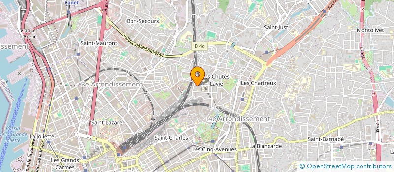 localisation de l'entreprise MONSIEUR GEORGES EL KHOURY à MARSEILLE
