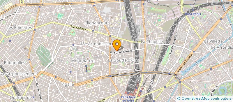 localisation de l'entreprise MONSIEUR GEORGES ELE PEZZANA à PARIS