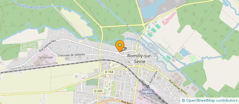 localisation de l'entreprise MONSIEUR GEORGES EMILE SCHOCHER  ROMILLY-SUR-SEINE