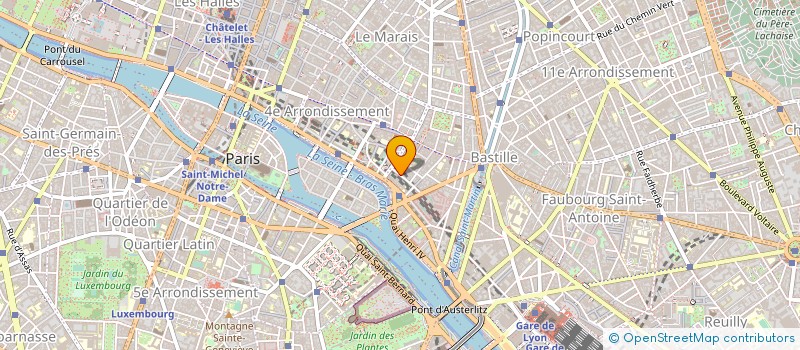 localisation de l'entreprise MONSIEUR GEORGES-EMMANUEL MORALI à PARIS
