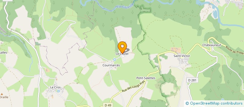 localisation de l'entreprise MONSIEUR GEORGES ESPAGNON  LAUSSONNE