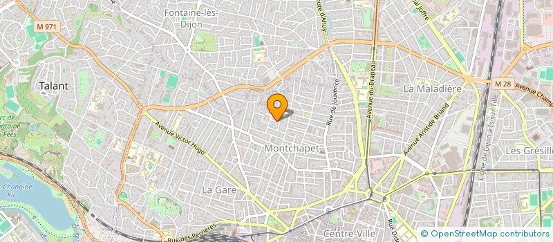 localisation de l'entreprise MONSIEUR GEORGES FAGES  DIJON