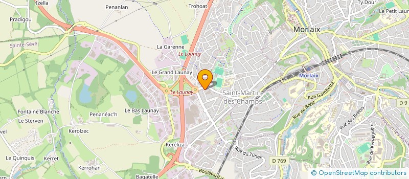 localisation de l'entreprise MONSIEUR GEORGES FAIVRE à SAINT-MARTIN-DES-CHAMPS