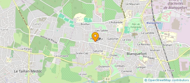 localisation de l'entreprise MONSIEUR GEORGES FAIVRE à BLANQUEFORT
