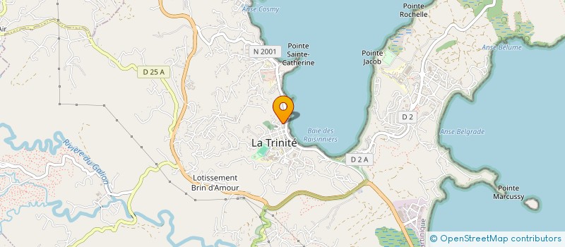 localisation de l'entreprise MONSIEUR GEORGES FARAH  TRINITE