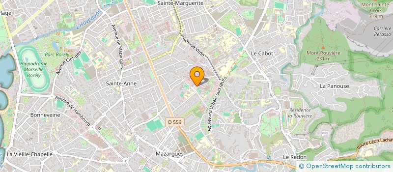 localisation de l'entreprise MONSIEUR GEORGES FARVACQUE  MARSEILLE