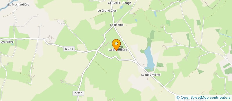 localisation de l'entreprise MONSIEUR GEORGES FEILLER  SAINT-DENIS-DE-GASTINES