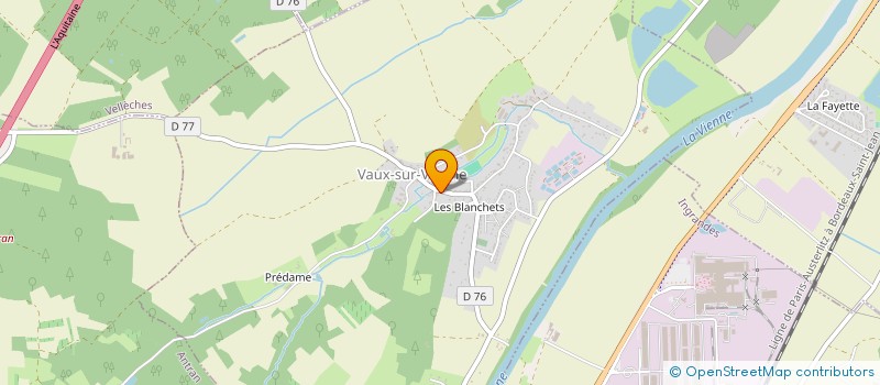 localisation de l'entreprise MONSIEUR GEORGES FERRAND  LES ORMES