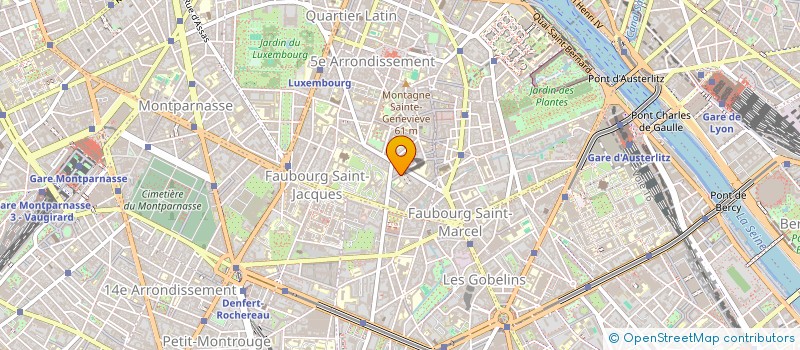 localisation de l'entreprise MONSIEUR GEORGES FERRANDON à PARIS