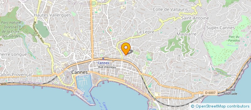 localisation de l'entreprise MONSIEUR GEORGES FERRARI à CANNES