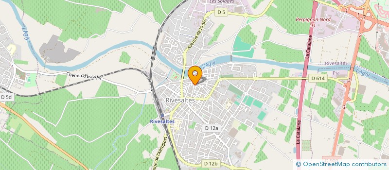 localisation de l'entreprise MONSIEUR GEORGES FERRIER  VINGRAU