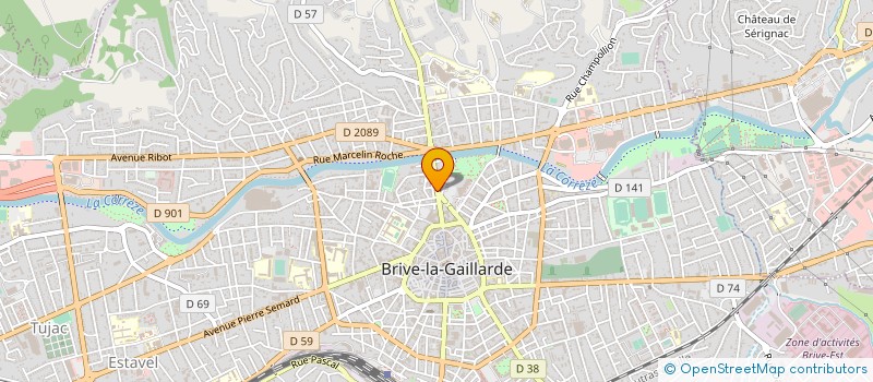 localisation de l'entreprise MONSIEUR GEORGES FIGUEIRA à BRIVE-LA-GAILLARDE