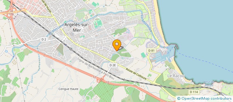 localisation de l'entreprise MONSIEUR GEORGES FIGUERAS à ARGELES-SUR-MER