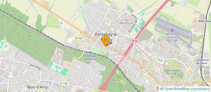 localisation de l'entreprise MONSIEUR GEORGES FILLEUL à FONTENAY-LE-FLEURY
