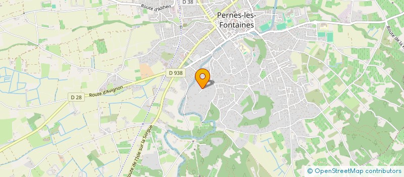 localisation de l'entreprise MONSIEUR GEORGES FINOT  PERNES-LES-FONTAINES