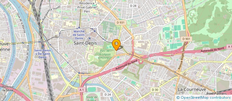 localisation de l'entreprise MONSIEUR GEORGES FIQUELET à SAINT-DENIS