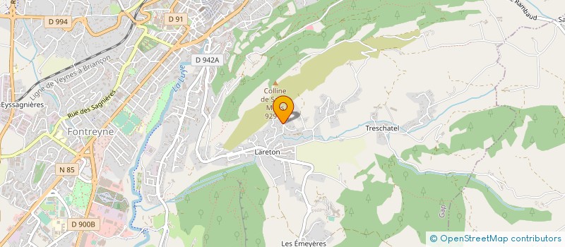 localisation de l'entreprise MONSIEUR GEORGES FONQUERNIE à GAP