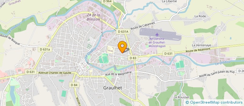 localisation de l'entreprise MONSIEUR GEORGES FONSECA à GRAULHET