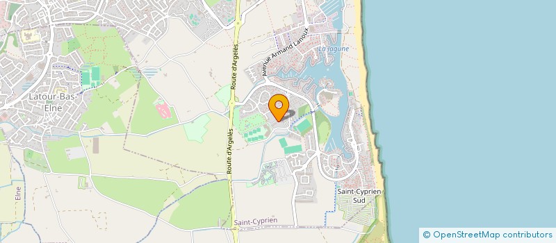 localisation de l'entreprise MONSIEUR GEORGES FOSSECAVE à SAINT-CYPRIEN