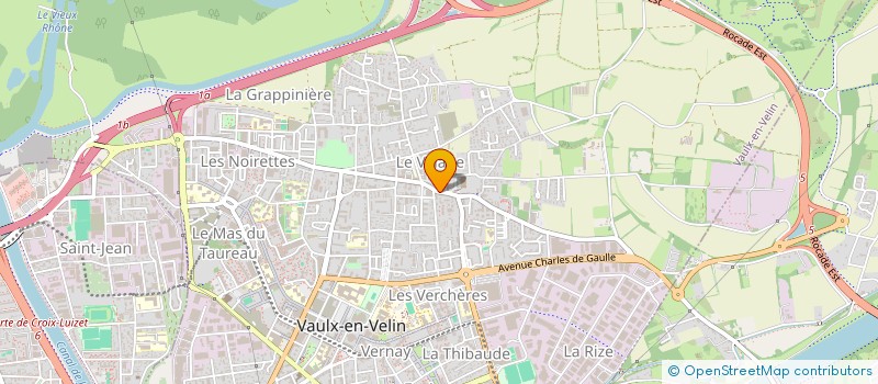 localisation de l'entreprise MONSIEUR GEORGES FRAIOLI à VAULX-EN-VELIN