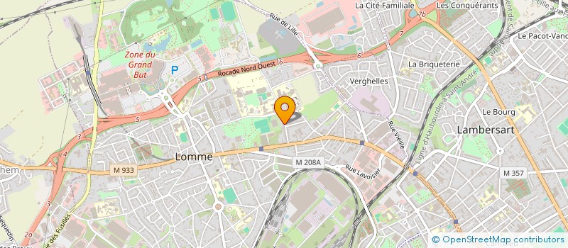 localisation de l'entreprise MONSIEUR GEORGES FRANCIA à LILLE